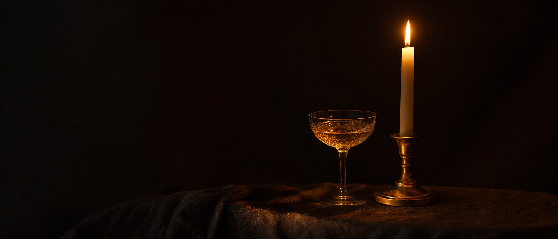 Candlelight · Slower, warmer serves.